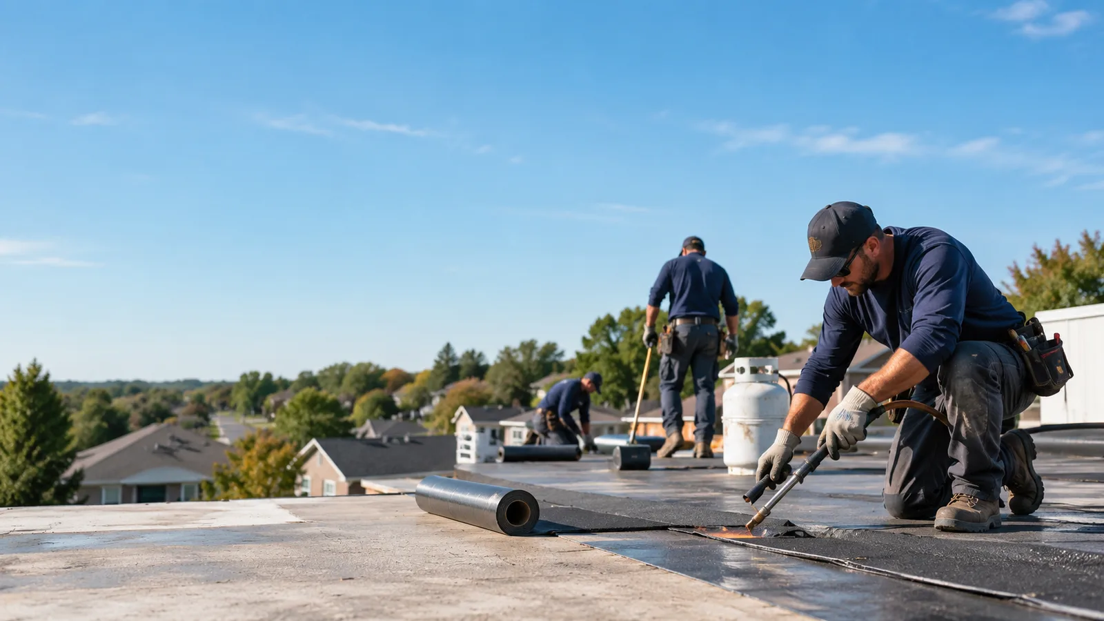 Flat Roof Leak Repair providers in Newman, IL